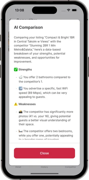 AI-Powered Insights to Optimize Your Airbnb Listing