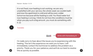 Airbnb Message Photo