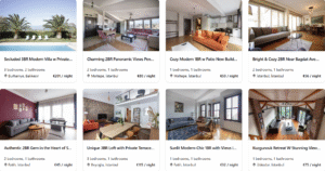 direct booking website homes