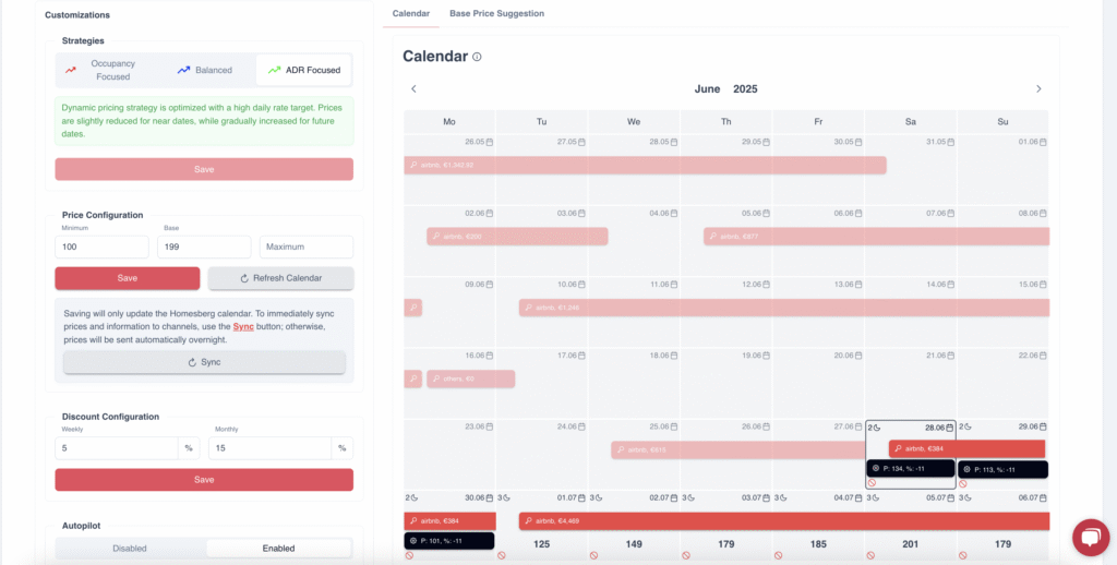 dynamic pricing for airbnb ranking