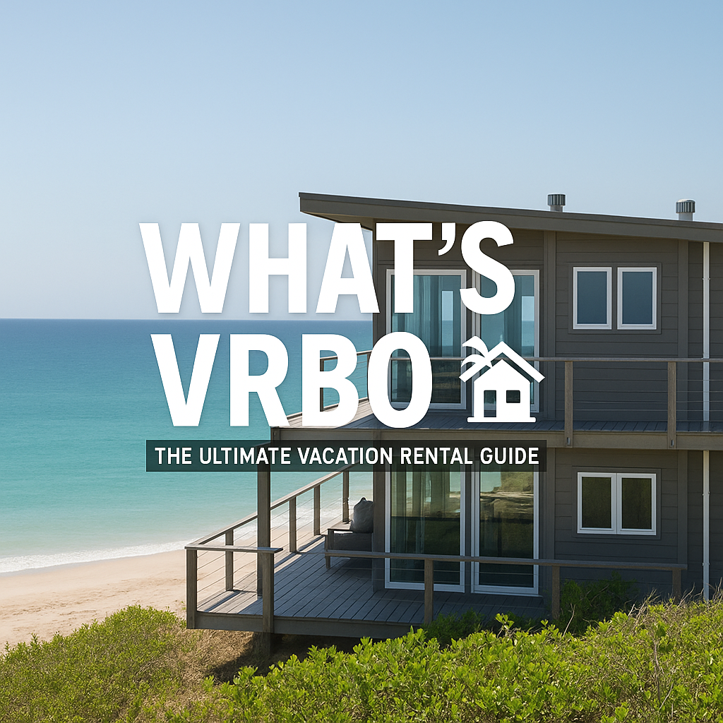Beachfront vacation home listed on VRBO
